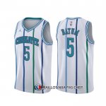 Maillot Charlotte Hornets Nicolas Batum Classic Blanc