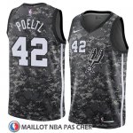 Maillot San Antonio Spurs Jakob Poeltl Ciudad 2018 Gris