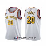 Maillot Golden State Warriors Alec Burks Classic Blanc