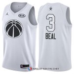 Maillot All Star 2018 Washington Wizards Bradley Beal 3 Blanc