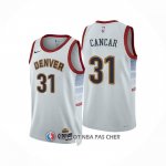 Maillot Denver Nuggets Vlatko Cancar NO 31 Ville 2022-23 Blanc