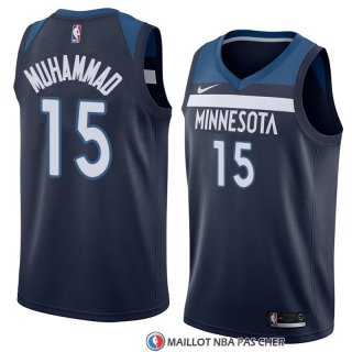 Maillot Minnesota Timberwolves Shabazz Muhammad Icon 2018 Bleu