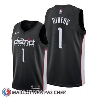 Maillot Washington Wizards Austin Rivers Ville Edition Noir