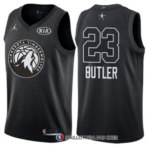 Maillot All Star 2018 Minnesota Timberwolves Jimmy Butler 23 Noir