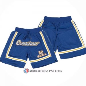 Short Crenshaw Quincy Mccall Bleu