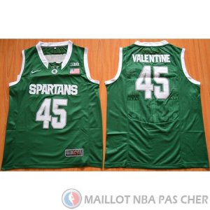 Maillot NCAA Denzel Valentine Vert