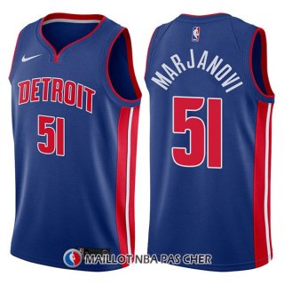 Maillot Detroit Pistons Boban Marjanovic Icon 51 2017-18 Bleu