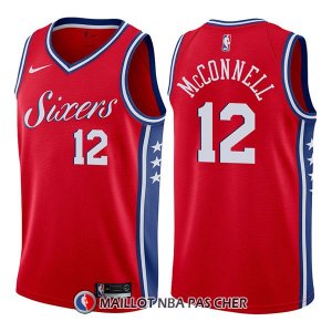 Maillot Philadelphia 76ers T.j. Mcconnell Statement 12 2017-18 Rouge