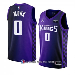 Maillot Sacramento Kings Malik Monk NO 0 Statement 2023-24 Volet
