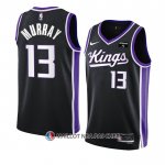 Maillot Sacramento Kings Keegan Murray NO 13 Icon 2023-24 Noir