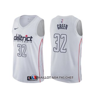 Maillot Washington Wizards Jeff Green Ville Blanc