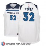 Maillot Enfant Minnesota Timberwolves Karl-anthony Towns No 32 2017-18 Blanc Maillot Enfant Minnesota Timberwolves Karl-anthony Towns No 32 2017-18 Blanc