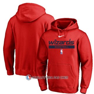Veste a Capuche Washington Wizards Practice Performance 2022-23 Rouge