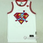 Maillot Superman Flightman #23 Blanc