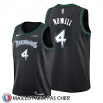 Maillot Minnesota Timberwolves Jaylen Nowell Hardwood Classics Noir