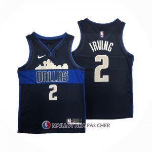 Maillot Dallas Mavericks Kyrie Irving NO 2 Statement Bleu