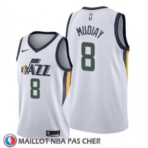 Maillot Utah Jazz Emmanuel Mudiay Association Blanc