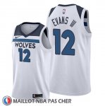 Maillot Minnesota Timberwolves Jacob Evans Iii Association 2019-20 Blanc