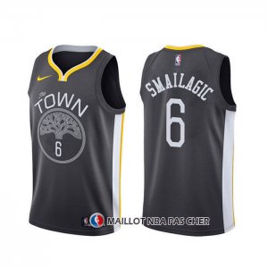 Maillot Golden State Warriors Alen Smailagic Statement 2019-20 Noir