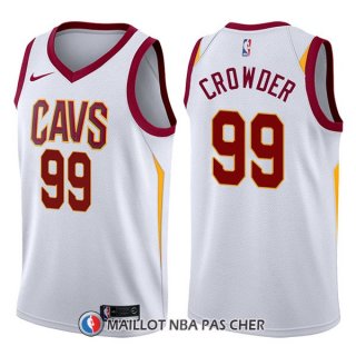 Maillot Cleveland Cavaliers Jae Crowder Swingman Association 99 2017-18 Blanc