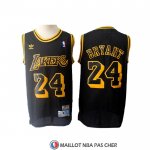 Maillot Los Angeles Lakers Kobe Bryant Retro Noir