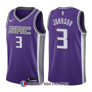 Maillot Sacramento Kings Joe Johnson Icon 3 2017-18 Volet