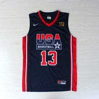Maillot de Mullin USA NBA 1992 Bleu