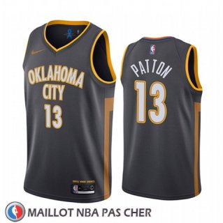 Maillot Oklahoma City Thunder Justin Patton Ville Noir