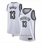 Maillot Brooklyn Nets James Hardenl Association 2020 Blanc