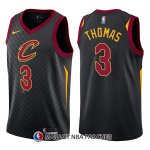 Maillot Cleveland Cavaliers Isaiah Thomas 3 Statement 2017-18 Noir