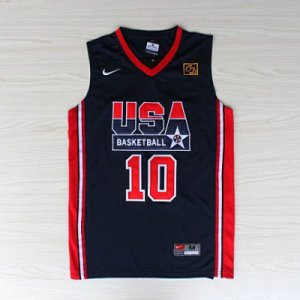 Maillot de Drexler USA NBA 1992 Bleu