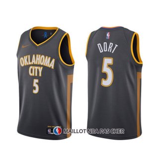 Maillot Oklahoma City Thunder Luguentz Dort Ville 2020 Gris