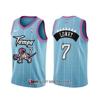 Maillot Tornto Raptors Kyle Lowry Ville 2020-21 Rosa Bleu