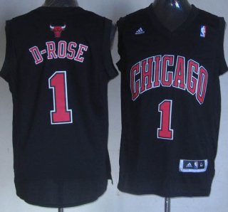 Maillot D-Rose Chicago Bulls #1 Noir