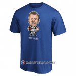 Maillot Manche Courte Dallas Mavericks Kristaps Porzingis Star Player Bleu