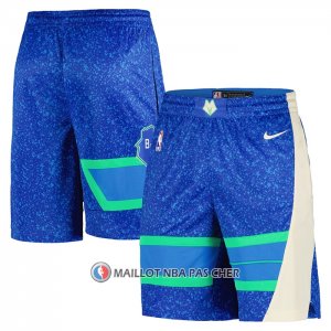 Short Milwaukee Bucks Ville 2023-24 Bleu  Short Milwaukee Bucks Ville 2023-24 Bleu