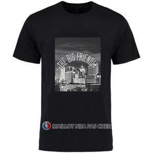 Maillot Manche Courte Oklahoma City Thunder Ville Noir