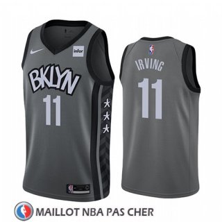 Maillot Brooklyn Nets Kyrie Irving Statement 2019-20 Gris