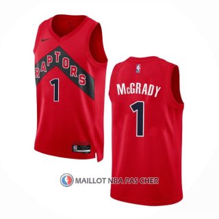 Maillot Tornto Raptors Tracy McGrady NO 1 Icon 2022-23 Rouge