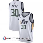 Maillot Utah Jazz Georges Niang 30 Association 2017-18 Blanc