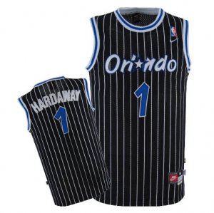 Maillot alternativa de Hardaway Orlando Magic #1 Noir