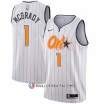 Maillot Orlando Magic Tracy McGrady NO 1 Ville 2020-21 Blanc