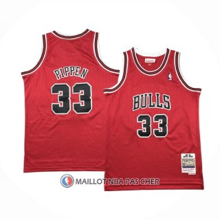 Maillot Enfant Chicago Bulls Scottie Pippen NO 33 Mitchell & Ness 1997-98 Rouge