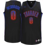 Maillot Environnement Thunder Westbrook 0 Noir