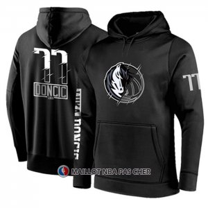 Veste a Capuche Dallas Mavericks Luka Doncic Noir