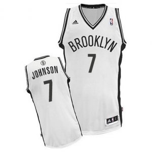 Maillot Blanc Johnson Brooklyn Nets Revolution 30
