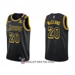 Maillot Los Angeles Lakers Mac Mcclung NO 20 Mamba 2021-22 Noir