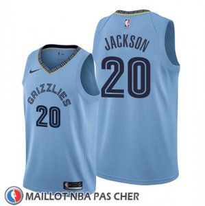 Maillot Memphis Grizzlies Josh Jackson Statement Bleu