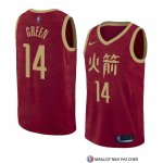 Maillot Houston Rockets Gerald Green Ville 2018-19 Rouge