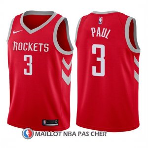 Maillot Enfant Houston Rockets Chris Paul Icon 2017-18 3 Rouge